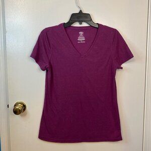 Athletic Purple short sleeve shirt